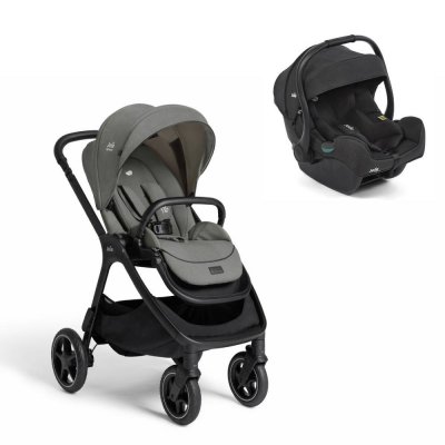 Poussette duo finiti evergreen + siège auto i-gemm 3 raven