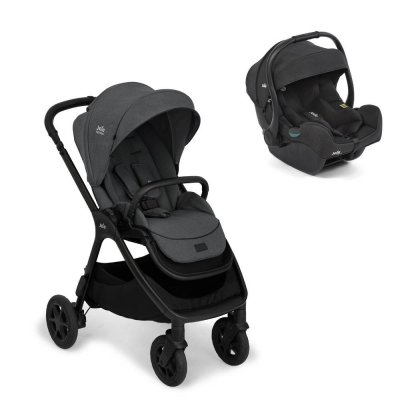 Poussette duo finiti ebony + siège auto i-gemm 3 raven