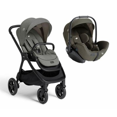 Poussette duo finiti + siège auto i-level pro evergreen vert