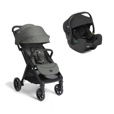 Poussette duo parcel lx signature evergreen vert + siège auto i-gemm 3 shale noir