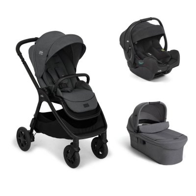 Poussette trio finiti signature + siège auto i-gemm 3 raven + nacelle ramble signature xl ebony