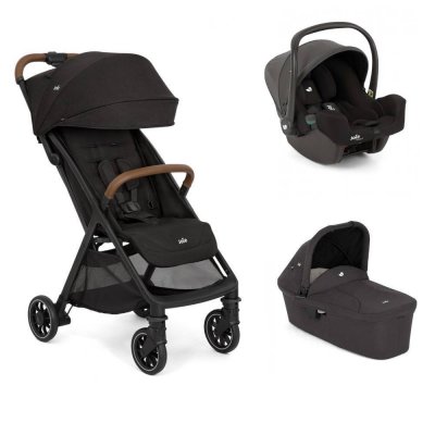 Poussette trio pact pro + siège auto i-snug 2 + nacelle ramble shale noir