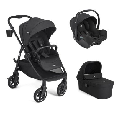 Poussette trio versadrift + siège auto i-snug 2 + nacelle ramble xl raven