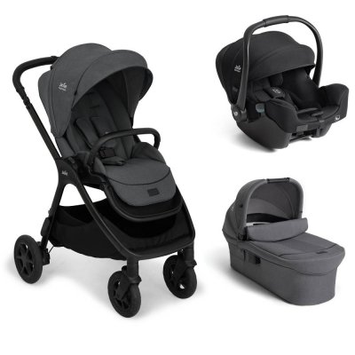 Poussette trio finiti + siège auto i-starter eclipse + nacelle ramble xl ebony