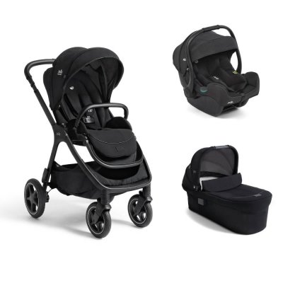 Poussette trio finiti signature + siège auto i-gemm 3 raven + nacelle ramble signature xl eclipse