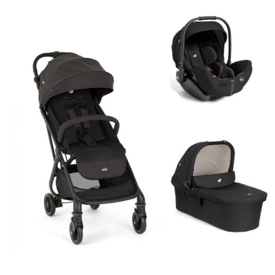 Poussette trio tourist + siège auto i-level pro eclipse + nacelle ramble xl shale noir