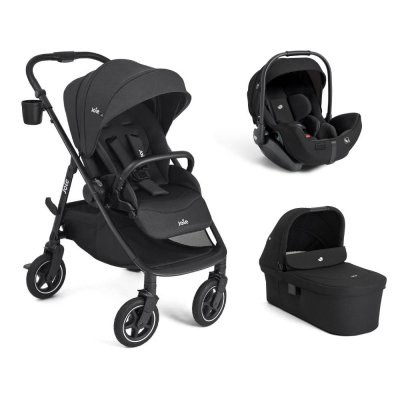 Poussette trio versadrift + siège auto i-level pro eclipse + nacelle ramble xl raven