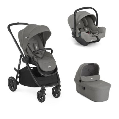 Poussette trio versatrax + siège auto i-snug 2 + nacelle ramble xl quartz