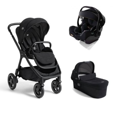 Poussette trio finiti + siège auto i-jemini + nacelle ramble xl eclipse noir