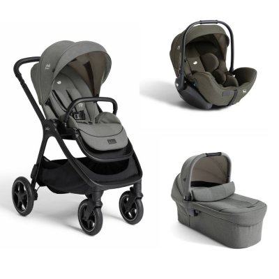 Poussette trio finiti + siège auto i-level pro + nacelle ramble xl evergreen vert