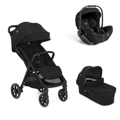 Poussette trio parcel lx signature eclipse + siège auto i-snug 2 shale + nacelle ramble xl eclipse noir
