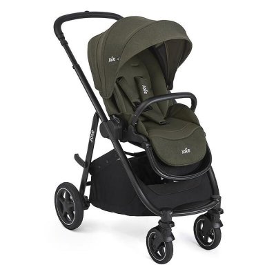 Poussette trio versatrax + siège auto sprint evergreen + nacelle ramble xl fern