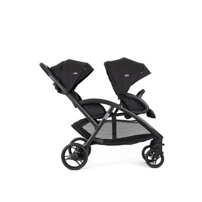Poussette double evalite duo shale noir