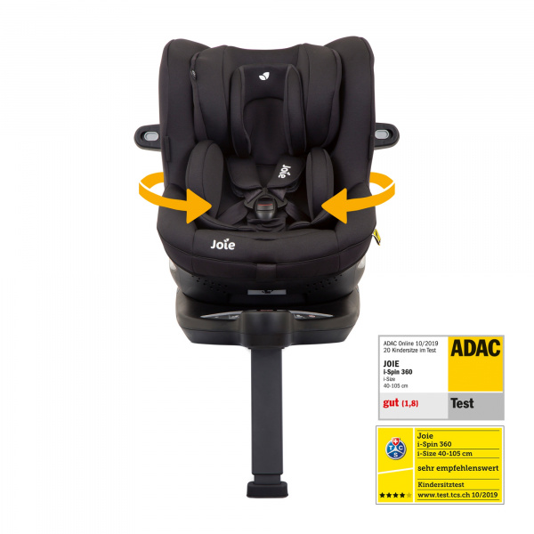 Siège auto i-size i-spin 360 coal noir Joie