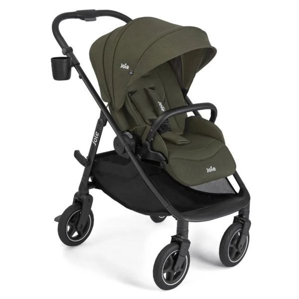 Poussette duo versadrift fern + siège auto i-level pro evergreen Joie