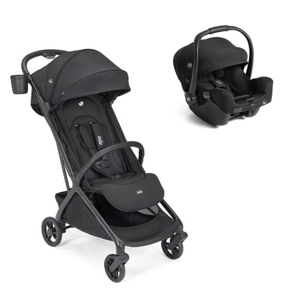 Poussette duo porto raven + siège auto i-starter eclipse Joie