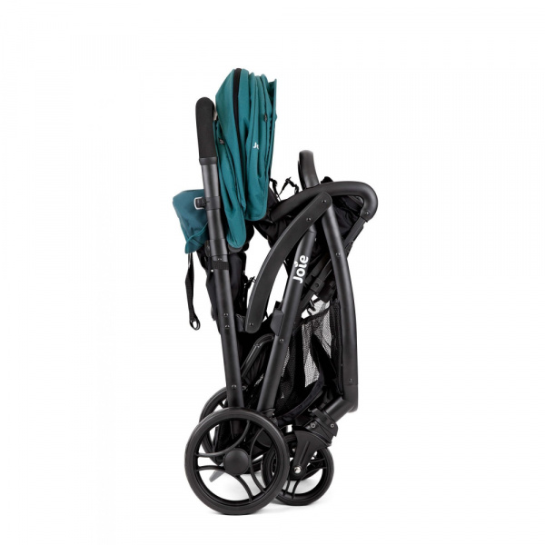 Poussette duo evalite double capri bleu + siège auto i-gemm 3 shale noir Joie