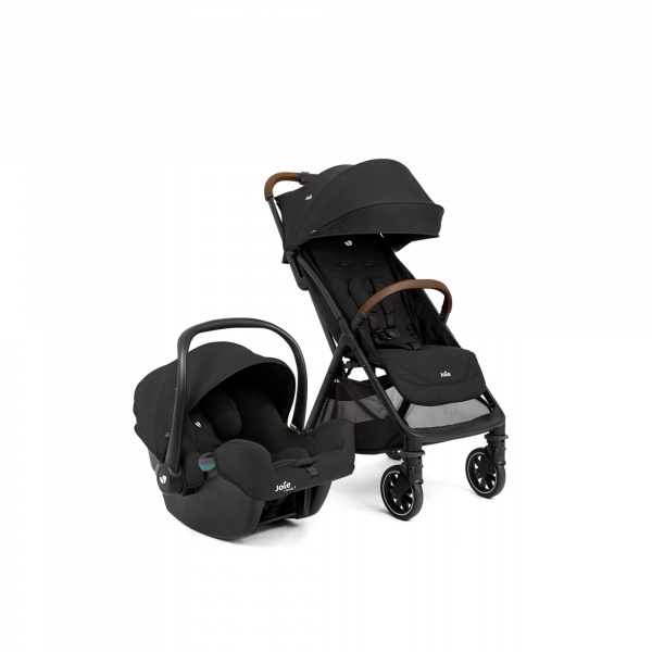 Poussette duo pact pro + siège auto i-snug 2 shale noir Joie