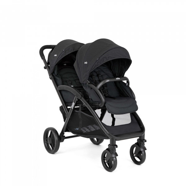 Poussette duo evalite double shale + siège auto i-jemini eclipse noir Joie