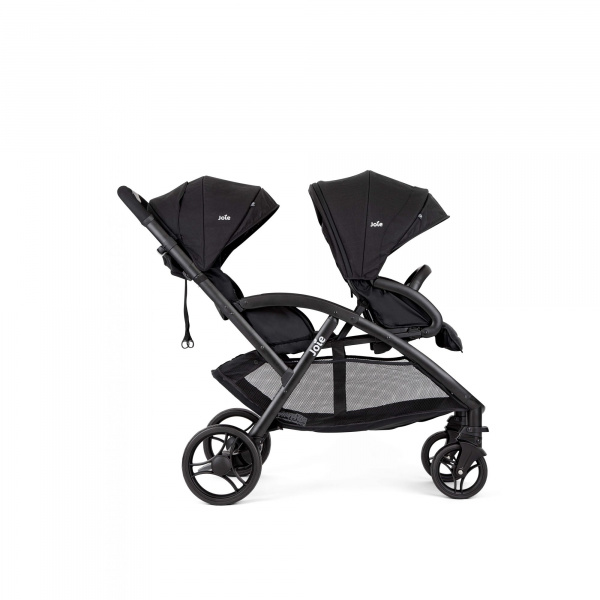 Poussette duo evalite double shale + siège auto i-jemini eclipse noir Joie
