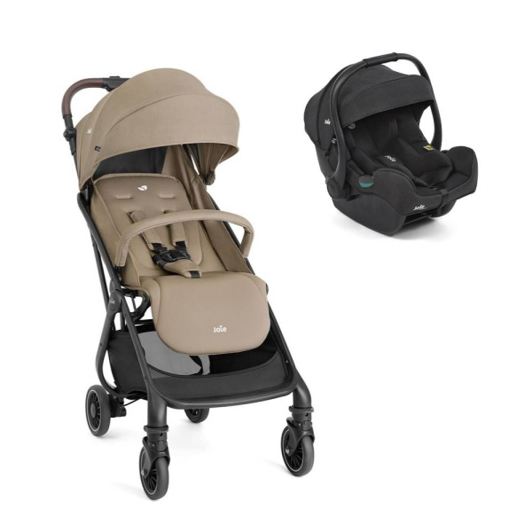 Poussette duo tourist toffee + siège auto i-gemm 3 raven Joie