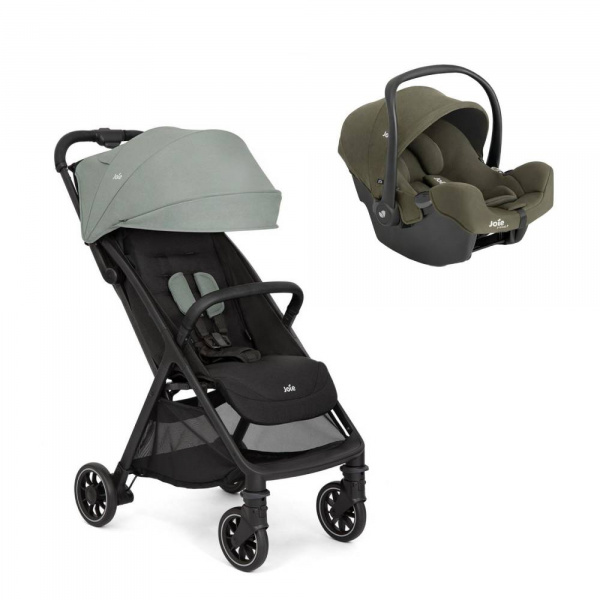 Poussette duo pact pro abyss + siège auto i-snug 2 fern Joie