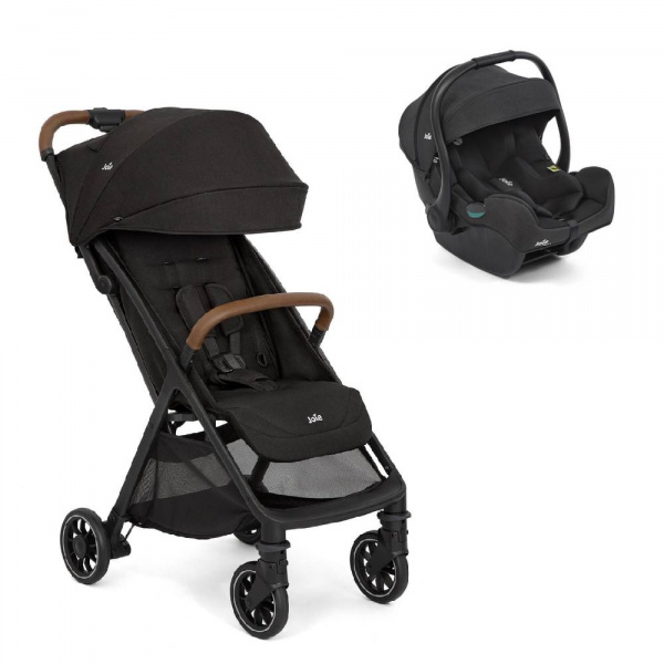 Poussette duo pact pro shale + siège auto i-gemm 3 raven Joie