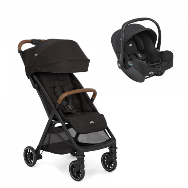 Poussette duo pact pro shale + siège auto i-snug 2 raven Joie