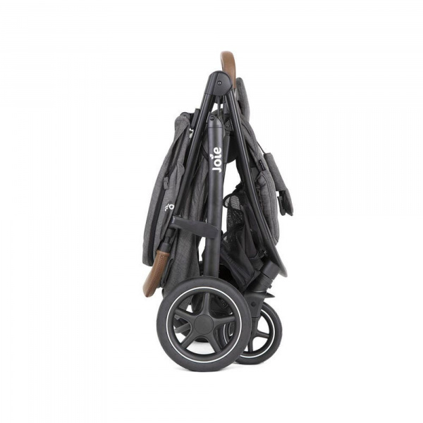 Poussette duo mytrax pro shell gray + siège auto i-snug 2 pebble gris Joie