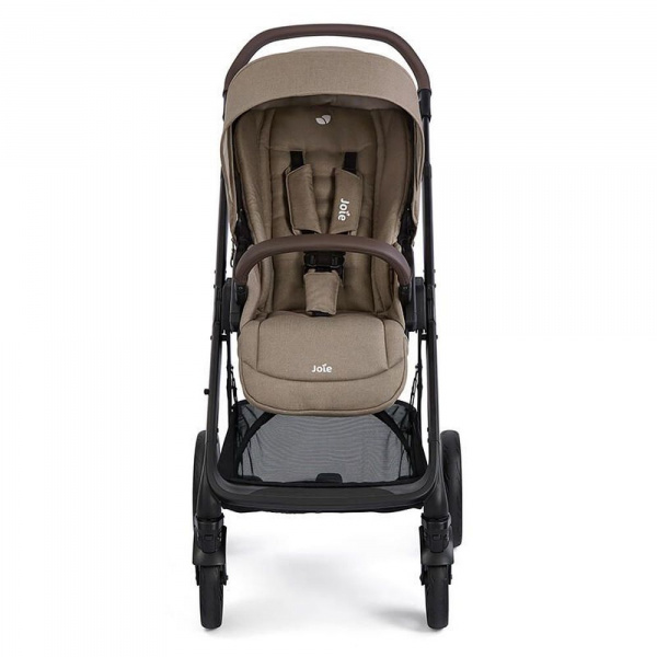 Poussette duo chrome 2 + siège auto i-snug 2 cashew Joie
