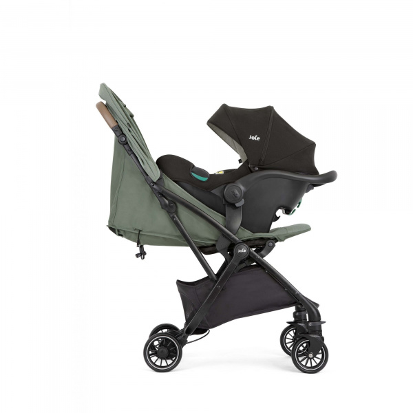 Poussette trio tourist + siège auto i-snug 2 + nacelle ramble xl laurel vert Joie