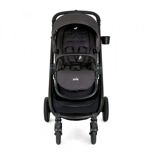 Poussette trio versatrax + siège auto i-snug 2 + nacelle ramble xl shell gray gris Joie