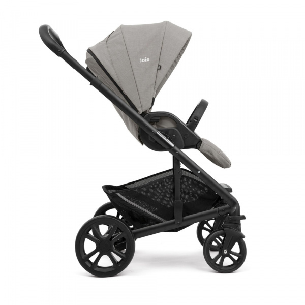 Poussette duo chrome + siège auto i-gemm 3 pebble gris Joie