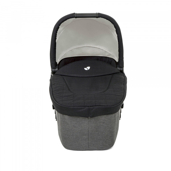 Poussette trio chrome + siège auto i-gemm 3 + nacelle chrome shale noir Joie