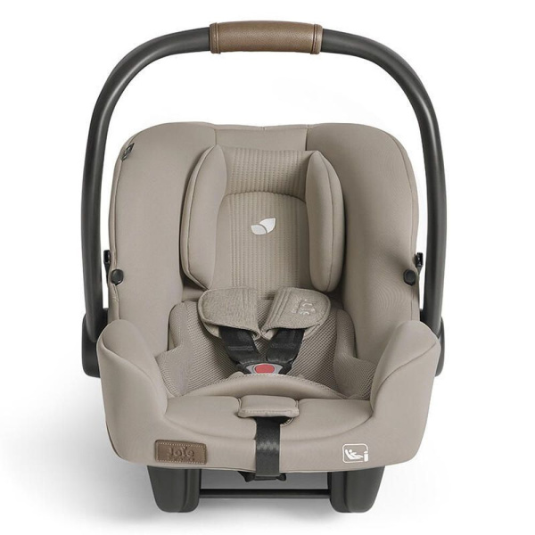 Poussette duo evalite double cashew + siège auto i-starter sandstone Joie