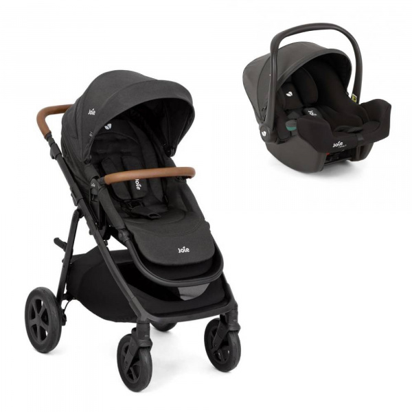 Poussette duo alore + siège auto i-snug 2 shale noir Joie