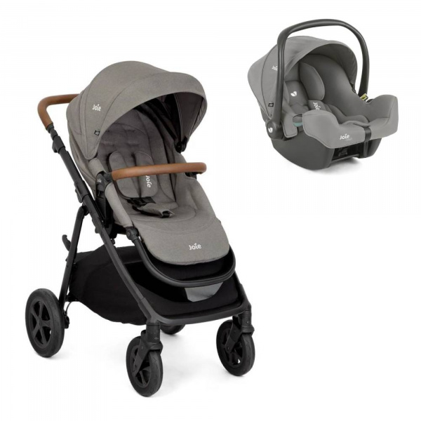 Poussette duo alore + siège auto i-snug 2 shale noir Joie