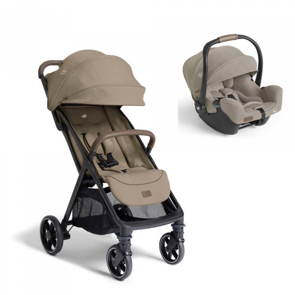 Poussette duo parcel lx signature + siège auto i-starter sandstone Joie