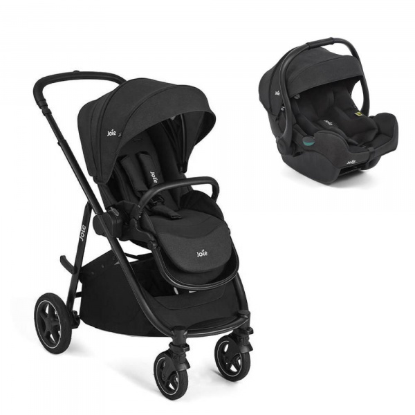 Poussette duo versatrax + siège auto i-gemm 3 raven noir Joie