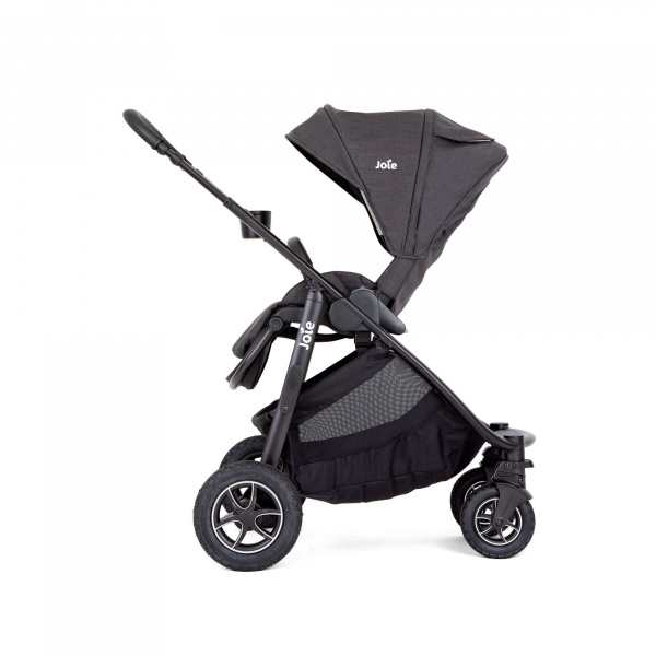 Poussette duo versatrax shale + siège auto i-level pro eclipse noir Joie