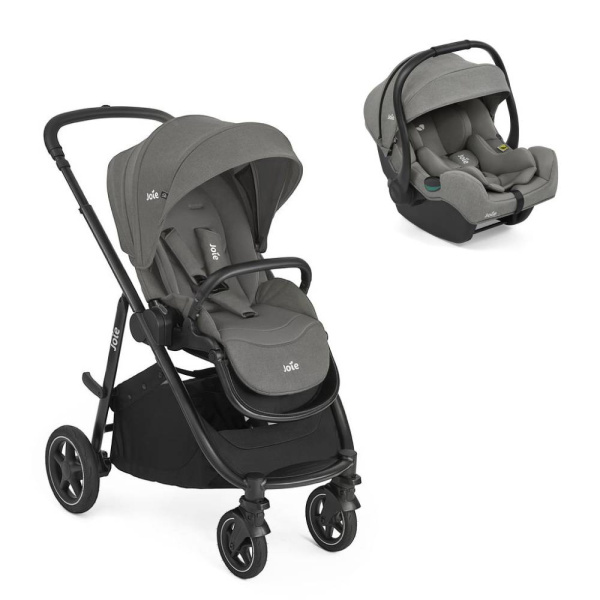 Poussette duo versatrax + siège auto i-gemm 3 quartz Joie