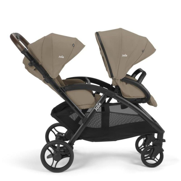 Poussette duo evalite double cashew + siège auto i-gemm 3 raven Joie