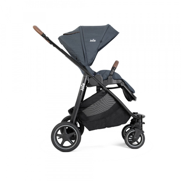 Poussette duo versatrax + siège auto i-snug 2 shale noir Joie