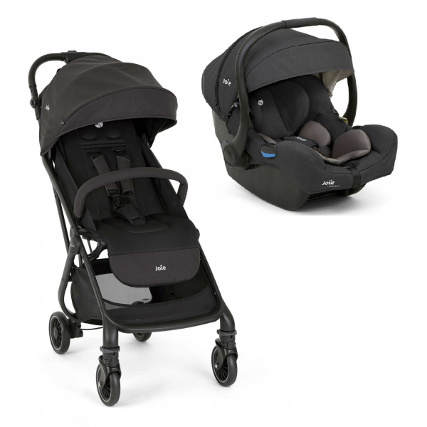 Poussette duo tourist + siège auto i-gemm 3 shale noir Joie