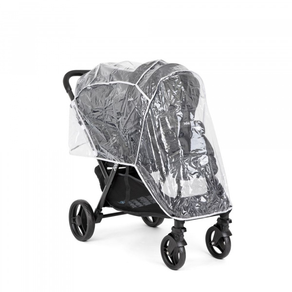 Poussette duo evalite double shale + siège auto i-snug 2 raven Joie
