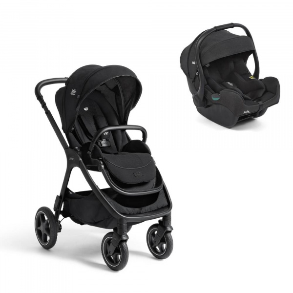 Poussette duo finiti eclipse + siège auto i-gemm 3 raven Joie