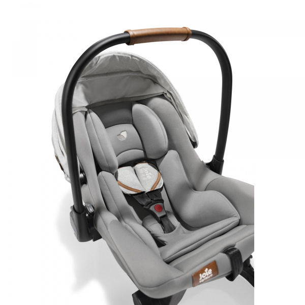 Poussette duo parcel signature + siège auto sprint oyster blanc Joie