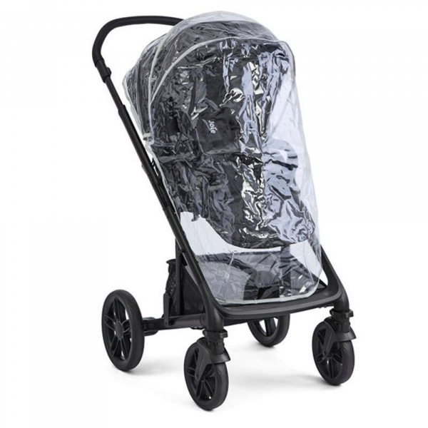 Poussette duo chrome 2 raven + siège auto i-level pro eclipse noir Joie