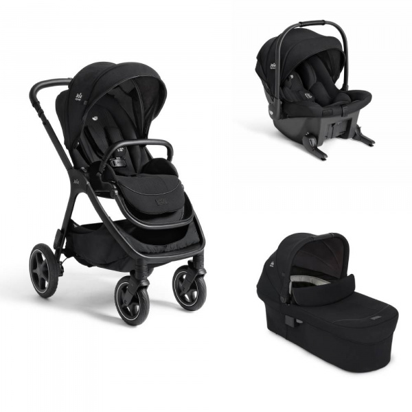 Poussette trio finiti signature + siège auto sprint + nacelle ramble xl sandstone beige Joie