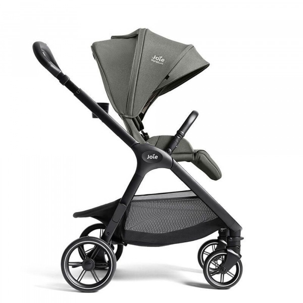 Poussette trio valora + siège auto i-gemm 3 raven + nacelle ramble xl evergreen Joie